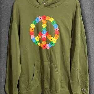 The Phluid Project Olive Green Hoodie